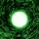 Out Of The Tunnel Green Background - VideoHive Item for Sale
