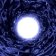 Out Of The Tunnel Blue Background - VideoHive Item for Sale