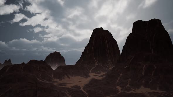 Rocky Desert Landscape