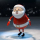 Ice Skating Santa - VideoHive Item for Sale