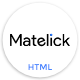 Matelick - Soft Material Corporate HTML Template - ThemeForest Item for Sale