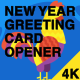 New Year Greeting Card - VideoHive Item for Sale