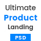One - Ultimate Product Landing Page PSD - ThemeForest Item for Sale