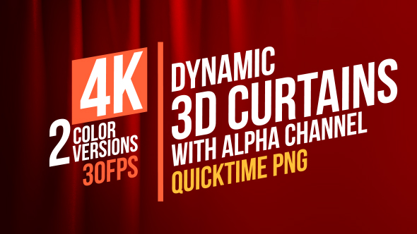 Pink & Red Curtains Open alt