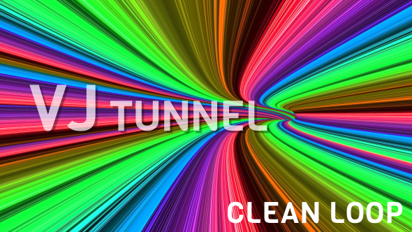 Colorful Disco Tunnel alt