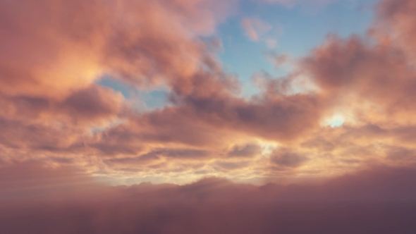 Sunset In The Clouds