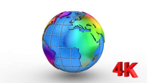 World Map Turns Into a Globe alt