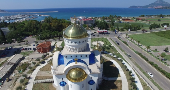 Orthodox Church Of Saint Jovan Vladimir In Montenegro