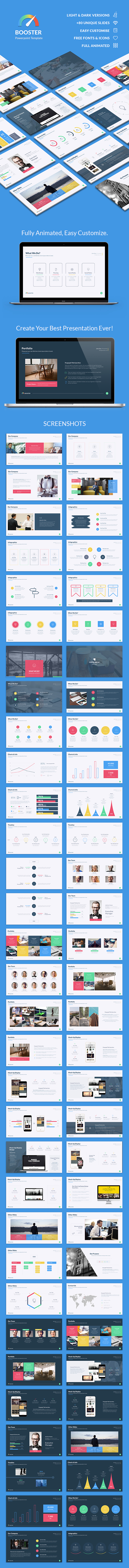 Booster Powerpoint Template