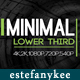 Minimal Lower Thirds - VideoHive Item for Sale