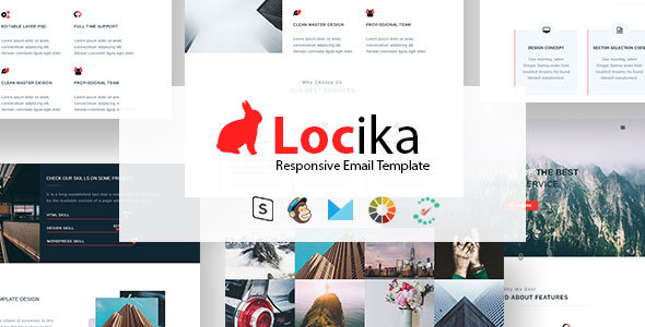 Locika - Responsive Email Template