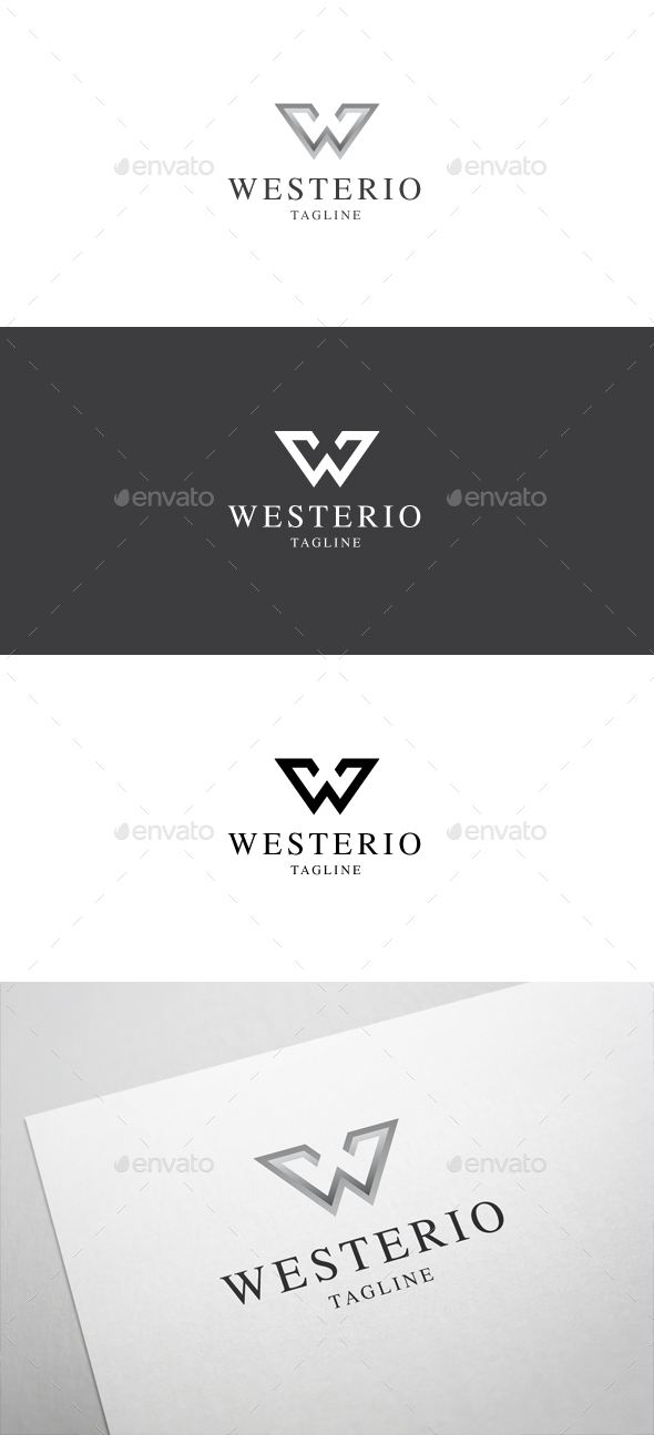 Westerio W Letter Logo