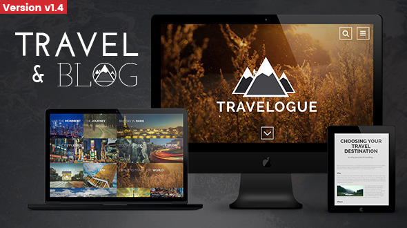 Travelogue - szablon HTML Blog podróżniczy