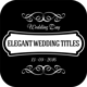 Elegant Wedding Titles - VideoHive Item for Sale
