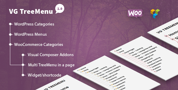 VG TreeMenu - Tree menu for WordPress and WooCommerce