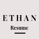 Ethan - Personal Resume Template - ThemeForest Item for Sale