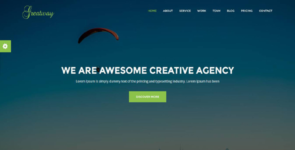 Greatway - Material Design Agency Template