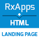 RxApps - Responsive App Landing Page - ThemeForest Item for Sale