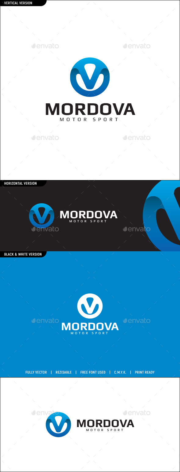 Mordova - Letter M Logo