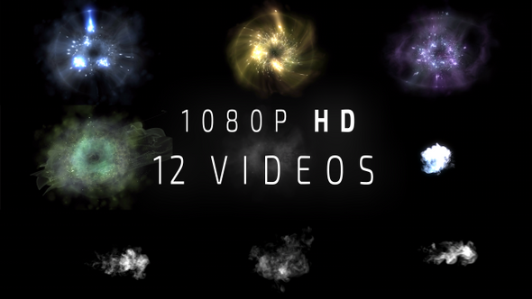 12 Smokey Elements 1080P Full HD