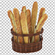 3D Baguette Bread - VideoHive Item for Sale