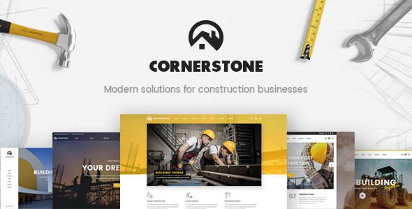 Cornerstone - Contractor & Builder Theme