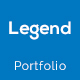 Legend Personal Portfolio PSD Template - ThemeForest Item for Sale