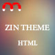 Zin - Nonprofit Charity Html Template - ThemeForest Item for Sale