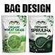 Juice Powder Bag Design Template - GraphicRiver Item for Sale
