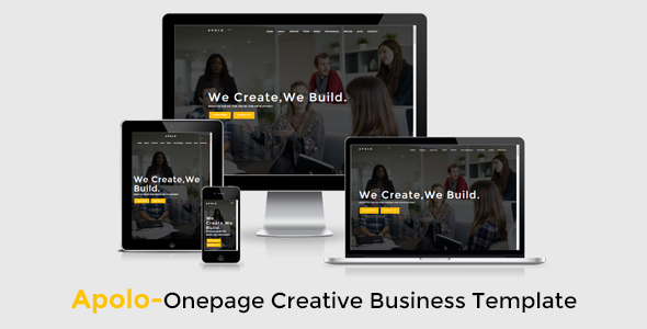 Apolo // Onepage Creative Business Template