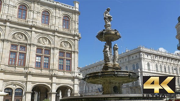 Old Fountain in Wien