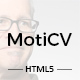 MotiCV - Resume / CV HTML5 Template - ThemeForest Item for Sale