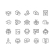 Line Abstract Product Icons - GraphicRiver Item for Sale