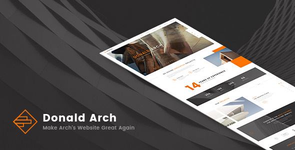 Donald Arch - Responsive Architecture HTML5 Template