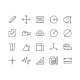 Line Measure Icons - GraphicRiver Item for Sale