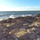 Shore Rocks with Surf Splashing at Sunset - VideoHive Item for Sale
