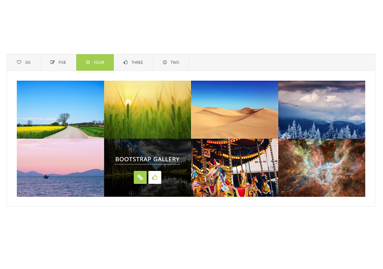 bootstrap gallery