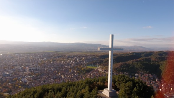 Cross Aerial View