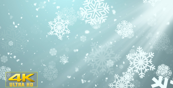 Snowflakes Falling 2