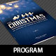 Christmas Story Church Program Template