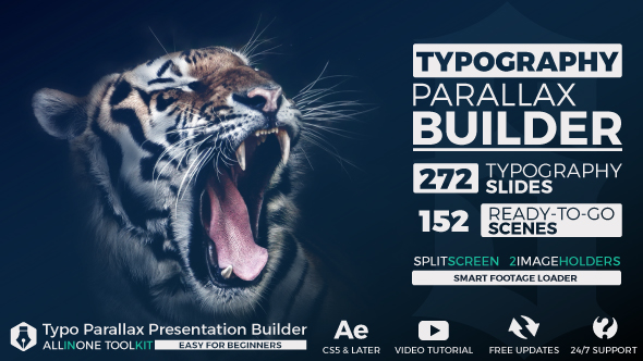Big Typo Parallax Presentation Builder alt