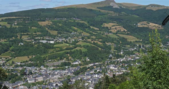 La Bourboule, Massif Central, Puy de Dôme,Auvergne, France