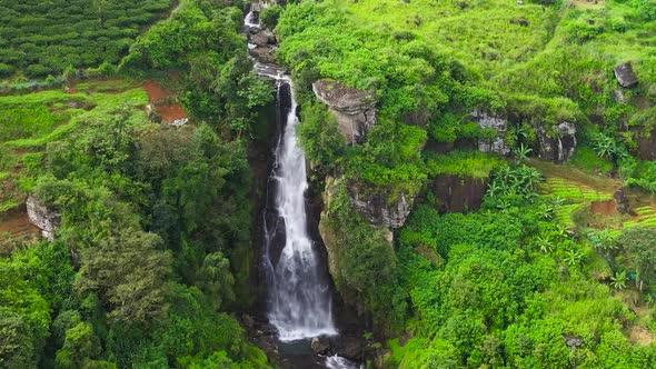 Aerial View of Ramboda Sri Lanka