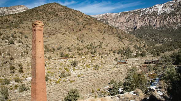 Panamint City Ghost Town -  Death Valley National Park - Time lapse