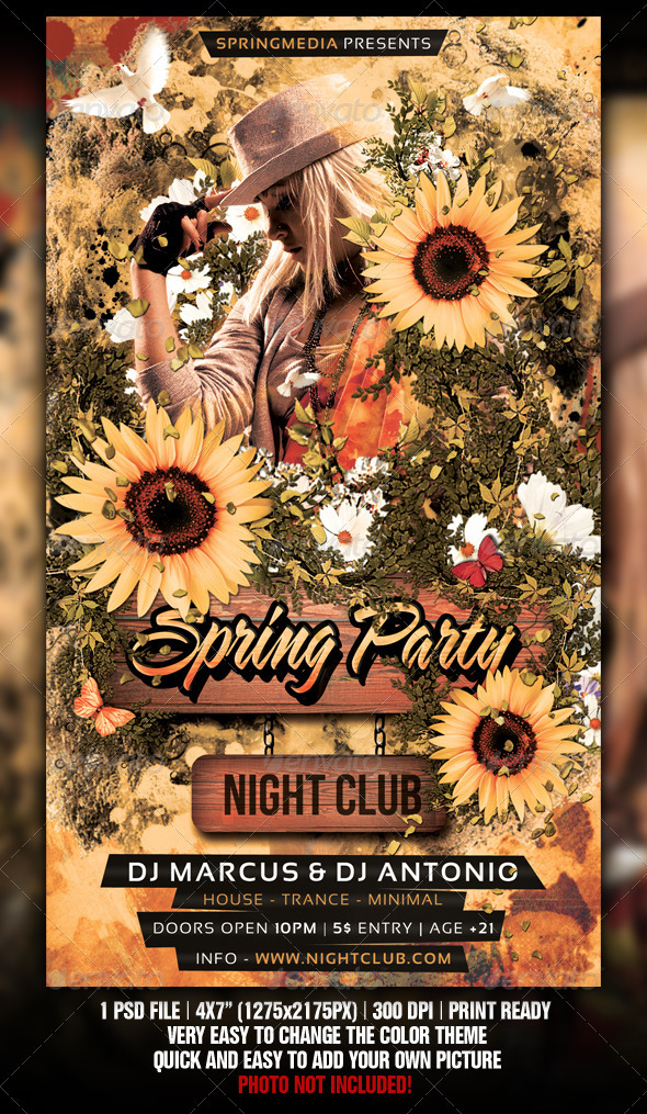Spring / Summer Party Flyer