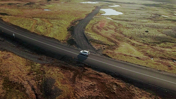 Driving On Icelandic Roads