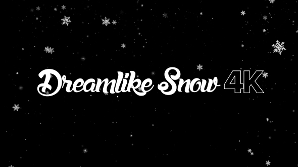 Dreamlike Snow 4K