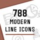 Modern Line Icons For Your Concept - GraphicRiver Item for Sale
