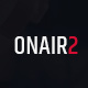 ONAIR2 - Radio station PSD website template - ThemeForest Item for Sale