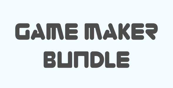 Game Maker Bundle - 12 Games - html5